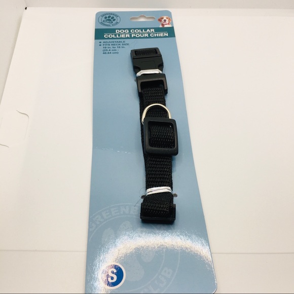 DOG COLLAR BLACK SZ Small GREAT FOR WALKS! - Picture 8 of 10